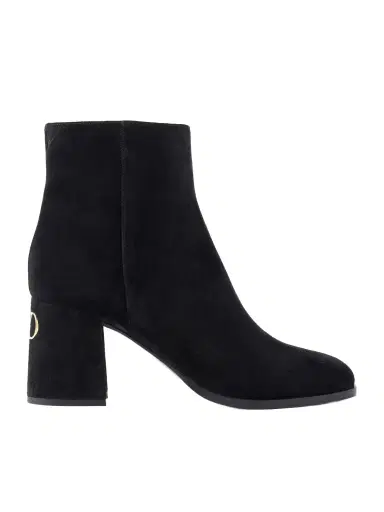 Valentino Garavani 75 Bootie Fawcette Suede Ankle Boots | Thumbnail 1 Valentino Garavani 75 Bootie Fawcette Suede Ankle Boots | Thumbnail 1