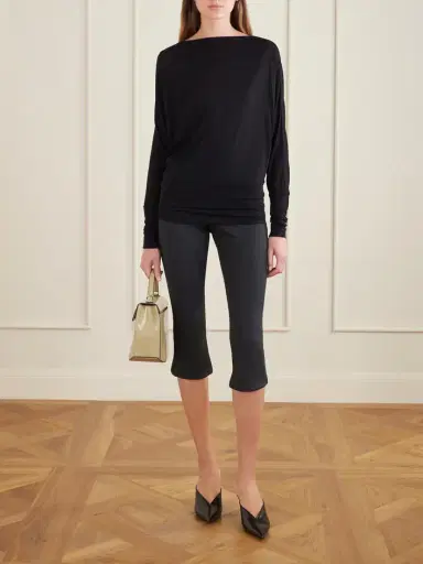 TOTEME Boatneck Jersey Top | Thumbnail 2 TOTEME Boatneck Jersey Top | Thumbnail 2