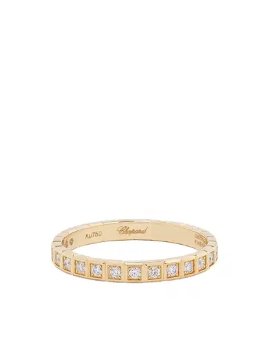 Chopard Ice Cube 18-karat Gold Diamond Ring | Thumbnail 1 Chopard Ice Cube 18-karat Gold Diamond Ring | Thumbnail 1