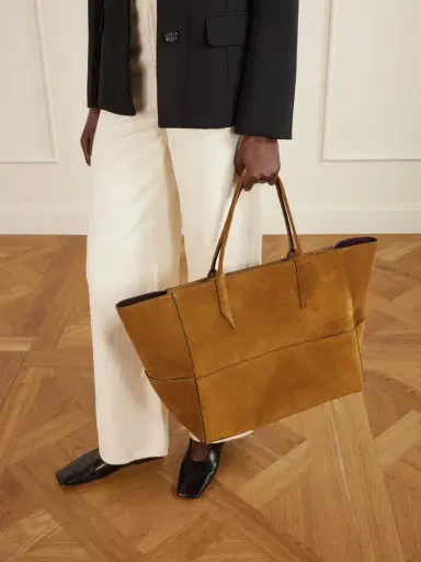 Métier Incognito 42 Cabas Suede Tote | Thumbnail 3 Métier Incognito 42 Cabas Suede Tote | Thumbnail 3