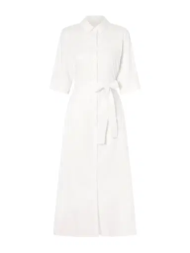 Max Mara Beachwear Cotton-blend Poplin Midi Dress | Thumbnail 1 Max Mara Beachwear Cotton-blend Poplin Midi Dress | Thumbnail 1