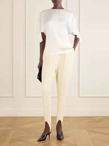Stella McCartney High-rise Jersey Stirrup Leggings | Thumbnail 2 Stella McCartney High-rise Jersey Stirrup Leggings | Thumbnail 2