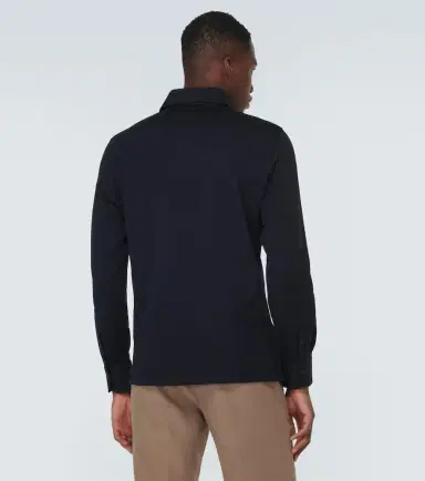 Brunello Cucinelli Cotton polo sweater | Thumbnail 4 Brunello Cucinelli Cotton polo sweater | Thumbnail 4