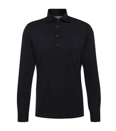 Brunello Cucinelli Cotton polo sweater | Thumbnail 1 Brunello Cucinelli Cotton polo sweater | Thumbnail 1