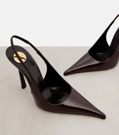 Saint Laurent Vendome 110 patent leather slingback pumps | Thumbnail 2 Saint Laurent Vendome 110 patent leather slingback pumps | Thumbnail 2