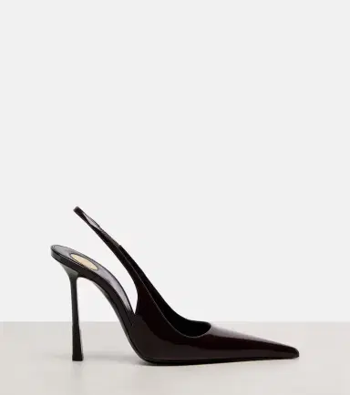Saint Laurent Vendome 110 patent leather slingback pumps | Thumbnail 3 Saint Laurent Vendome 110 patent leather slingback pumps | Thumbnail 3