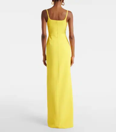 David Koma Floral-appliqué gown | Thumbnail 3 David Koma Floral-appliqué gown | Thumbnail 3