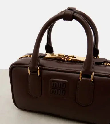 Miu Miu Arcadie leather tote bag | Thumbnail 3 Miu Miu Arcadie leather tote bag | Thumbnail 3