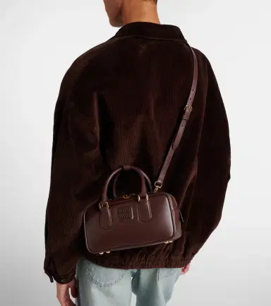 Miu Miu Arcadie leather tote bag | Thumbnail 5 Miu Miu Arcadie leather tote bag | Thumbnail 5