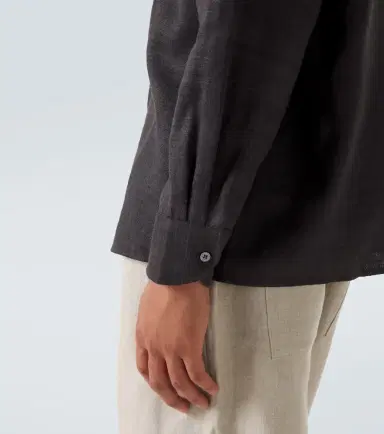 Saman Amel Regis silk shirt jacket | Thumbnail 5 Saman Amel Regis silk shirt jacket | Thumbnail 5
