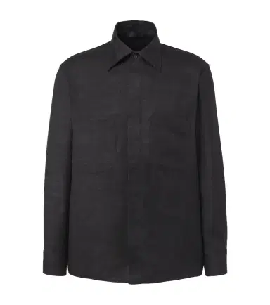 Saman Amel Regis silk shirt jacket | Thumbnail 1 Saman Amel Regis silk shirt jacket | Thumbnail 1