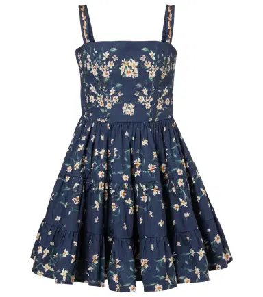 Agua by Agua Bendita Lima floral cotton minidress | Thumbnail 1 Agua by Agua Bendita Lima floral cotton minidress | Thumbnail 1