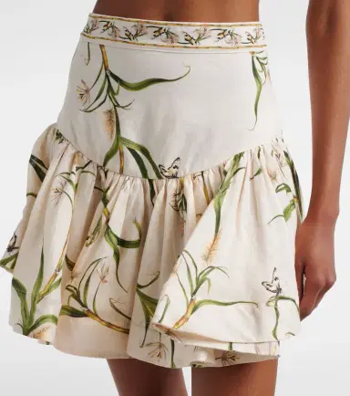 Agua by Agua Bendita Jacarina printed linen miniskirt | Thumbnail 4 Agua by Agua Bendita Jacarina printed linen miniskirt | Thumbnail 4
