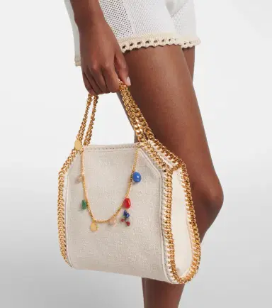 Stella McCartney Falabella Mini embellished top-handle bag | Thumbnail 6 Stella McCartney Falabella Mini embellished top-handle bag | Thumbnail 6