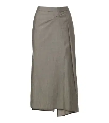 Victoria Beckham Draped wool and mohair midi skirt | Thumbnail 1 Victoria Beckham Draped wool and mohair midi skirt | Thumbnail 1
