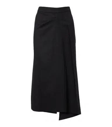 Victoria Beckham Draped virgin wool midi skirt | Thumbnail 1 Victoria Beckham Draped virgin wool midi skirt | Thumbnail 1