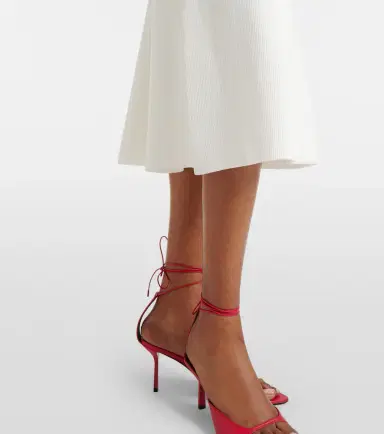 Victoria Beckham Mira ribbed-knit zip-up midi dress | Thumbnail 5 Victoria Beckham Mira ribbed-knit zip-up midi dress | Thumbnail 5