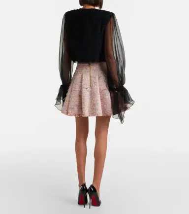 Balmain Tweed miniskirt | Thumbnail 2 Balmain Tweed miniskirt | Thumbnail 2