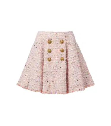 Balmain Tweed miniskirt | Thumbnail 1 Balmain Tweed miniskirt | Thumbnail 1