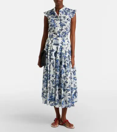 Erdem Floral jacquard midi skirt | Thumbnail 6 Erdem Floral jacquard midi skirt | Thumbnail 6