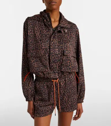 The Upside Ludlow Lucky leopard-print running shorts | Thumbnail 4 The Upside Ludlow Lucky leopard-print running shorts | Thumbnail 4