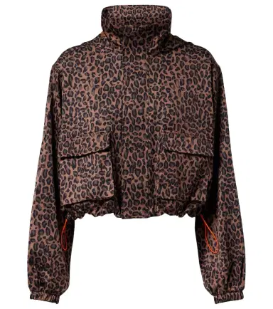 The Upside Ludlow Ace leopard-print track jacket | Thumbnail 1 The Upside Ludlow Ace leopard-print track jacket | Thumbnail 1
