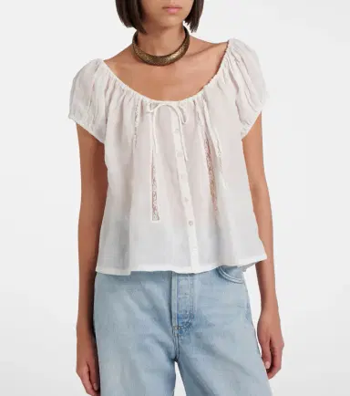 Citizens of Humanity Tatev lace-trimmed top | Thumbnail 2 Citizens of Humanity Tatev lace-trimmed top | Thumbnail 2