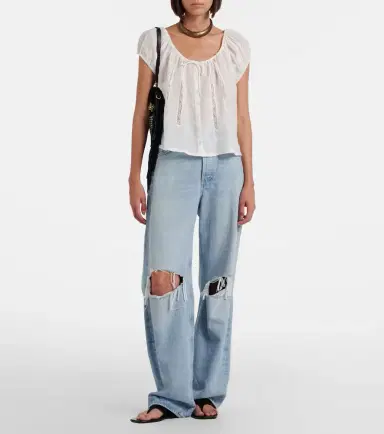 Citizens of Humanity Tatev lace-trimmed top | Thumbnail 4 Citizens of Humanity Tatev lace-trimmed top | Thumbnail 4