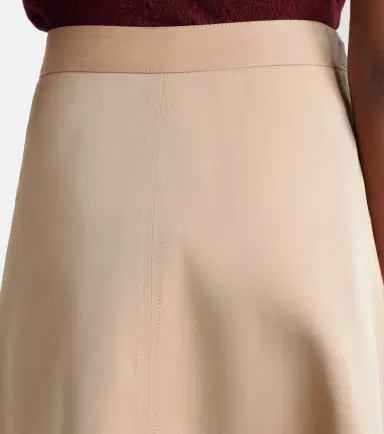 Dorothee Schumacher Luxury Layer belted cotton-blend midi skirt | Thumbnail 5 Dorothee Schumacher Luxury Layer belted cotton-blend midi skirt | Thumbnail 5