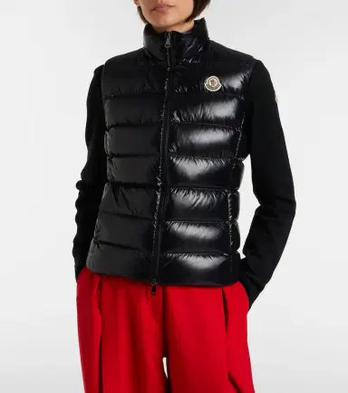 Moncler Ghany quilted down vest | Thumbnail 4 Moncler Ghany quilted down vest | Thumbnail 4