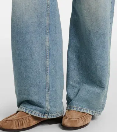 Saint Laurent Neo '90s wide-leg jeans | Thumbnail 3 Saint Laurent Neo '90s wide-leg jeans | Thumbnail 3
