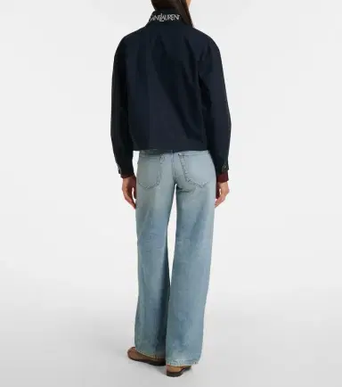 Saint Laurent Neo '90s wide-leg jeans | Thumbnail 4 Saint Laurent Neo '90s wide-leg jeans | Thumbnail 4