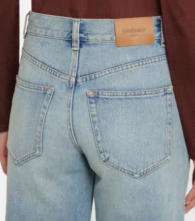 Saint Laurent Neo '90s wide-leg jeans | Thumbnail 5 Saint Laurent Neo '90s wide-leg jeans | Thumbnail 5