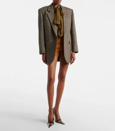 Saint Laurent Ribbed-knit shorts | Thumbnail 2 Saint Laurent Ribbed-knit shorts | Thumbnail 2