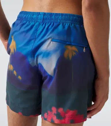 Commas Printed swim trunks | Thumbnail 4 Commas Printed swim trunks | Thumbnail 4