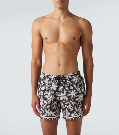 Commas Printed swim trunks | Thumbnail 3 Commas Printed swim trunks | Thumbnail 3