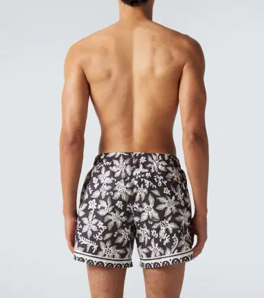 Commas Printed swim trunks | Thumbnail 5 Commas Printed swim trunks | Thumbnail 5