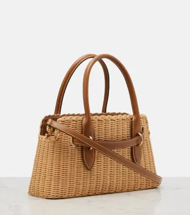 Miu Miu Aventure wicker top-handle bag | Thumbnail 3 Miu Miu Aventure wicker top-handle bag | Thumbnail 3