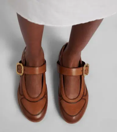 Miu Miu Gymnasium leather ballet flats | Thumbnail 5 Miu Miu Gymnasium leather ballet flats | Thumbnail 5