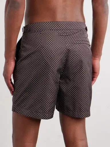 MR P. Straight-Leg Mid-Length Polka-Dot Swim Shorts - Men | Thumbnail 3 MR P. Straight-Leg Mid-Length Polka-Dot Swim Shorts - Men | Thumbnail 3