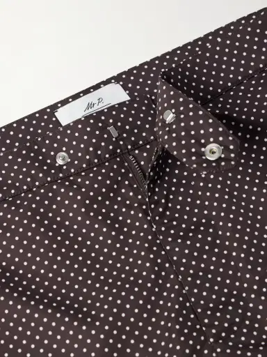 MR P. Straight-Leg Mid-Length Polka-Dot Swim Shorts - Men | Thumbnail 4 MR P. Straight-Leg Mid-Length Polka-Dot Swim Shorts - Men | Thumbnail 4