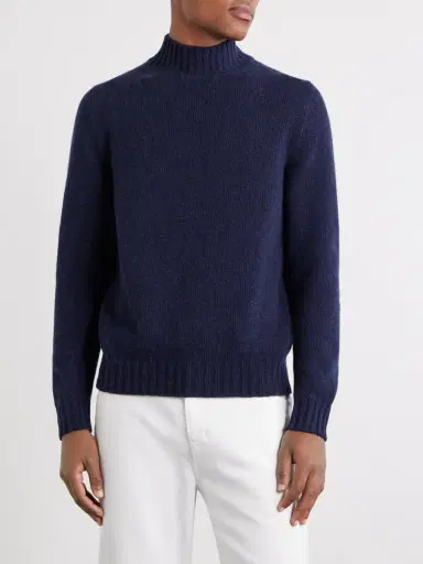 FEDELI Onda Wool and Cashmere-Blend Sweater - Men | Thumbnail 3 FEDELI Onda Wool and Cashmere-Blend Sweater - Men | Thumbnail 3