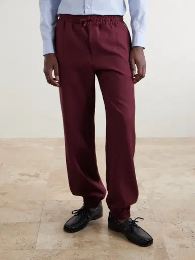 Valentino Garavani VGold Striped Drill Sweatpants - Men | Thumbnail 3 Valentino Garavani VGold Striped Drill Sweatpants - Men | Thumbnail 3
