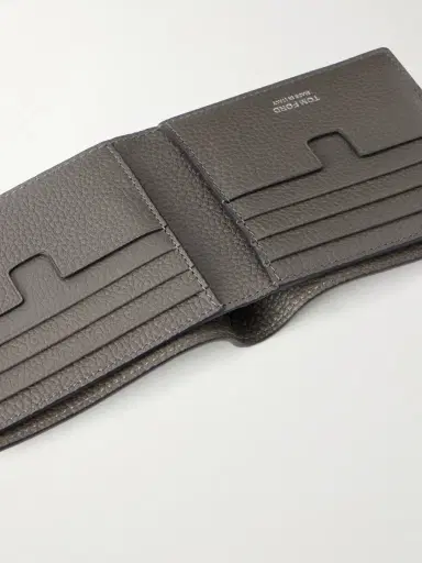 Tom Ford T Line Soft Grain Leather Bifold Wallet - Men | Thumbnail 4 Tom Ford T Line Soft Grain Leather Bifold Wallet - Men | Thumbnail 4