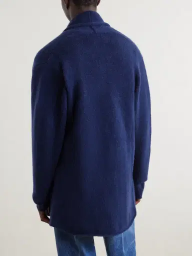 The Elder Statesman Italy Smoking Shawl-Collar Cashmere Cardigan - Men | Thumbnail 4 The Elder Statesman Italy Smoking Shawl-Collar Cashmere Cardigan - Men | Thumbnail 4