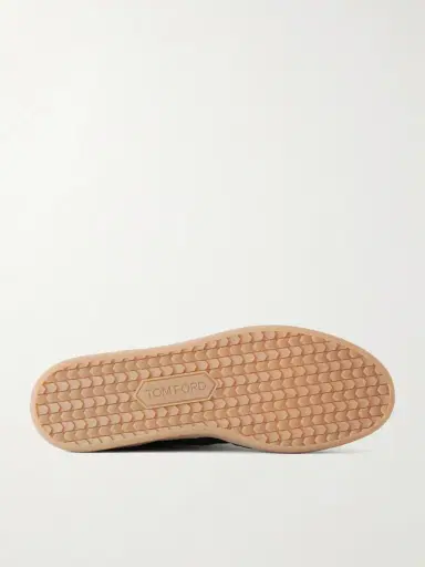 Tom Ford Archer Suede Leather Sneakers - Men | Thumbnail 3 Tom Ford Archer Suede Leather Sneakers - Men | Thumbnail 3