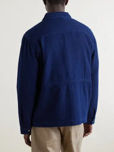 Folk Assembly Checked Cotton Jacket - Men | Thumbnail 4 Folk Assembly Checked Cotton Jacket - Men | Thumbnail 4