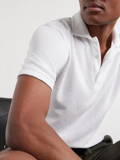 FEDELI Mondial Cotton-Terry Polo Shirt - Men | Thumbnail 5 FEDELI Mondial Cotton-Terry Polo Shirt - Men | Thumbnail 5
