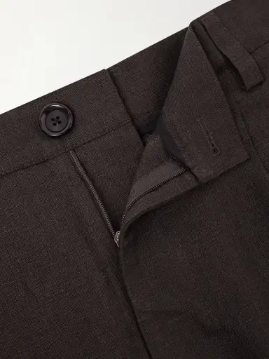 Oliver Spencer Coney Straight-Leg Pleated Linen Suit Trousers - Men | Thumbnail 6 Oliver Spencer Coney Straight-Leg Pleated Linen Suit Trousers - Men | Thumbnail 6