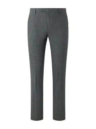 Sunspel Straight-Leg Pleated Linen Suit Trousers - Men | Thumbnail 1 Sunspel Straight-Leg Pleated Linen Suit Trousers - Men | Thumbnail 1
